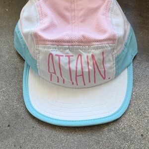Pink and Blue Attain Cap